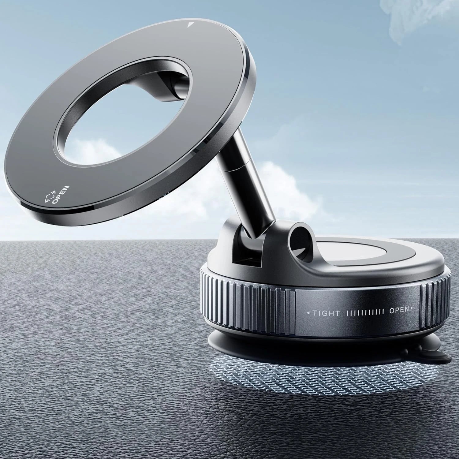 360° Rotating Suction Mount for iPhone & Android